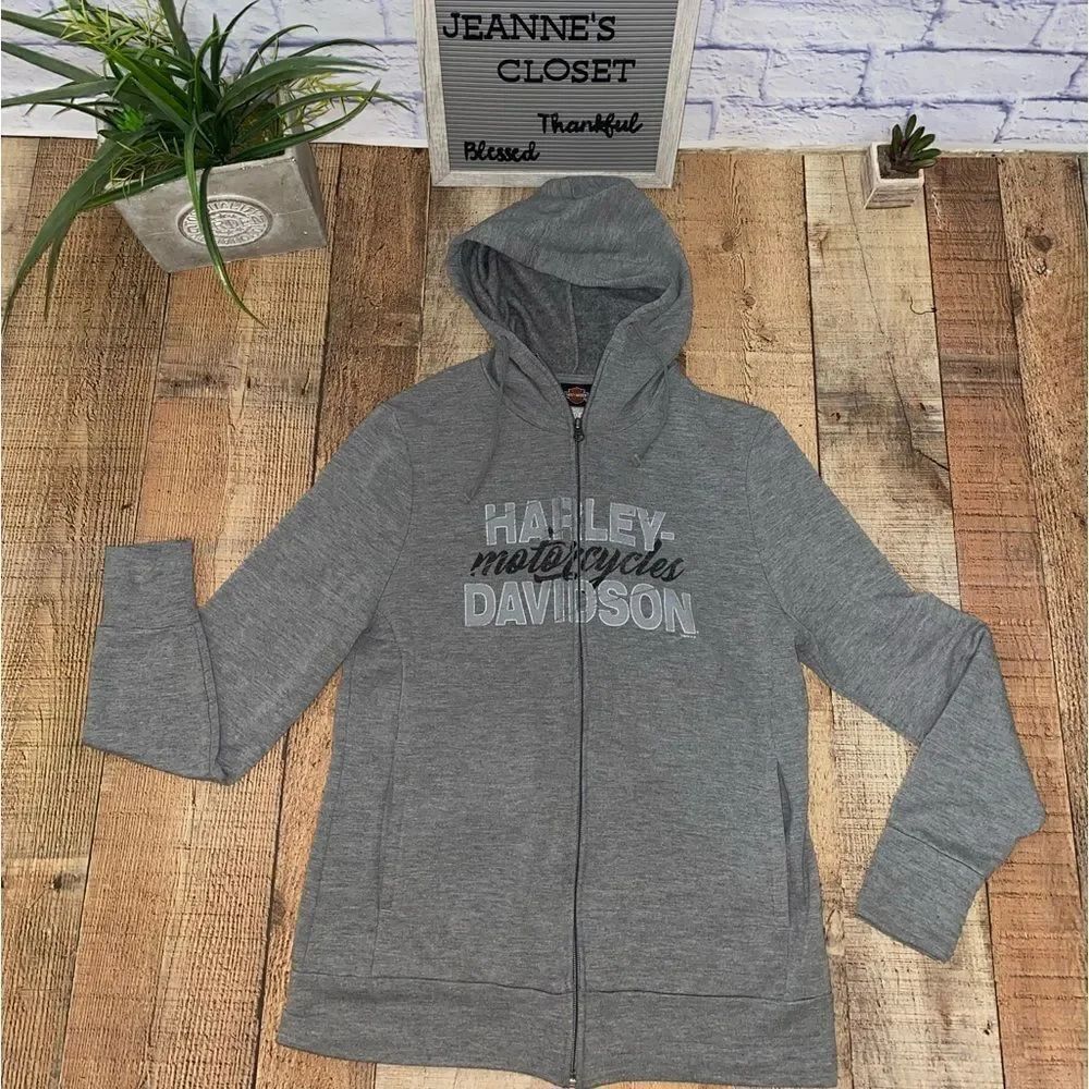 Harley Davidson full zip hooded jacket San Antonio TX
